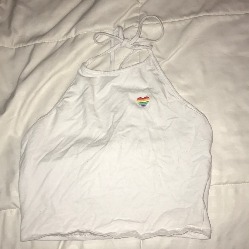 halter crop top
